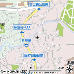 東京都八王子市緑町298周辺の地図