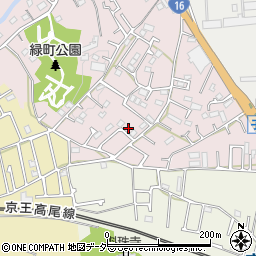 東京都八王子市緑町895-3周辺の地図