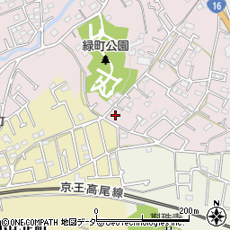 東京都八王子市緑町872周辺の地図