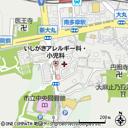 東京都稲城市大丸3013周辺の地図