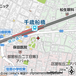 ヤマタニ餃子店周辺の地図