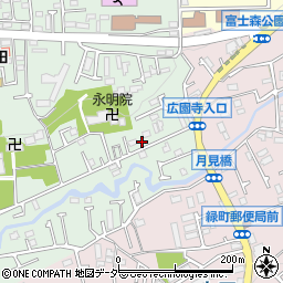 東京都八王子市山田町1625周辺の地図