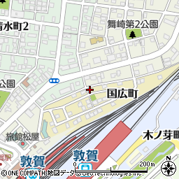 福井県敦賀市国広町318周辺の地図