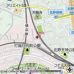 東京都八王子市打越町188周辺の地図
