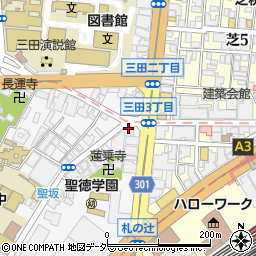 バンクサンドイッチ 三田聖坂店周辺の地図