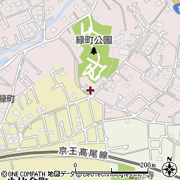 東京都八王子市緑町109周辺の地図
