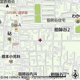 東京都世田谷区祖師谷2丁目2-6周辺の地図