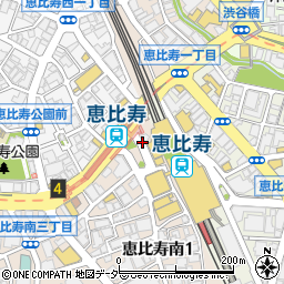 ＰＬＡＺＡアトレ恵比寿店周辺の地図