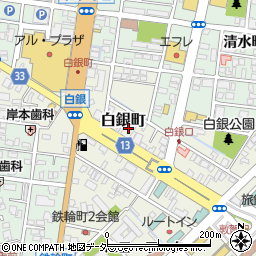 福井県敦賀市白銀町7-15周辺の地図