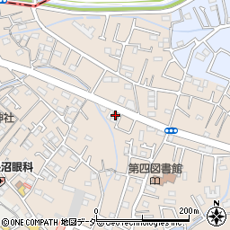 ファミリーマート稲城長沼店周辺の地図