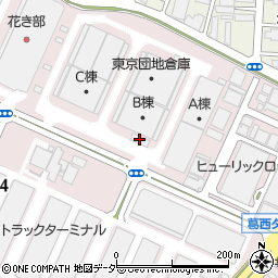 丸八倉庫株式会社葛西営業所周辺の地図