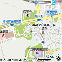 東京都稲城市大丸1125-6周辺の地図