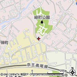 東京都八王子市緑町110周辺の地図