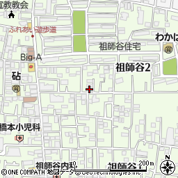 東京都世田谷区祖師谷2丁目2-5周辺の地図