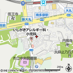 東京都稲城市大丸3016-1周辺の地図