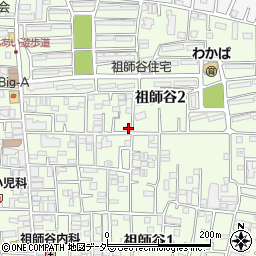 東京都世田谷区祖師谷2丁目2-22周辺の地図