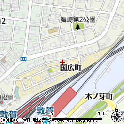 福井県敦賀市国広町311周辺の地図