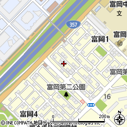 千葉県浦安市富岡1丁目11周辺の地図