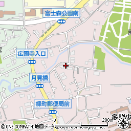 東京都八王子市緑町301周辺の地図