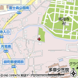 東京都八王子市緑町323周辺の地図