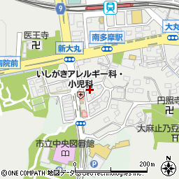 東京都稲城市大丸3016周辺の地図