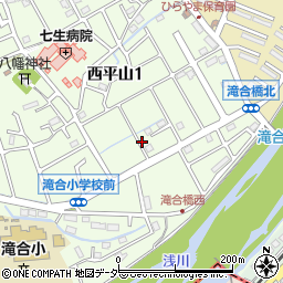 東京都日野市西平山1丁目7周辺の地図