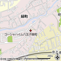 東京都八王子市緑町768周辺の地図