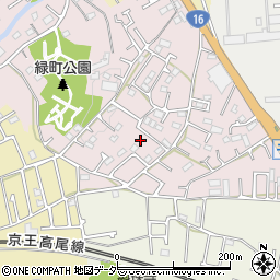東京都八王子市緑町894周辺の地図