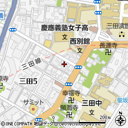 藤和三田コープ周辺の地図