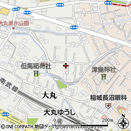 東京都稲城市大丸277周辺の地図