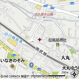 東京都稲城市大丸464周辺の地図