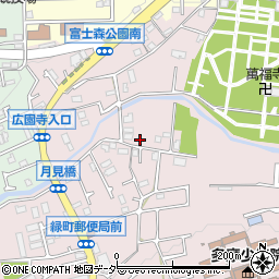 東京都八王子市緑町331周辺の地図