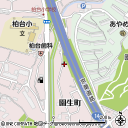 京葉道路周辺の地図