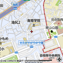 東京都世田谷区池尻2丁目周辺の地図