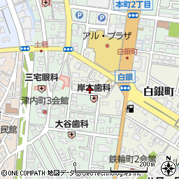 福井県敦賀市白銀町13-9周辺の地図