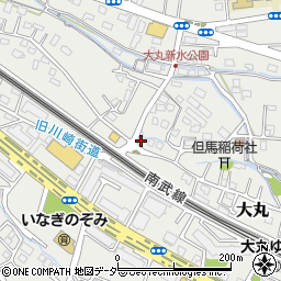 東京都稲城市大丸463-5周辺の地図