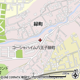 東京都八王子市緑町120周辺の地図