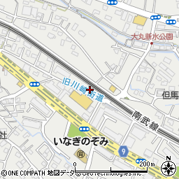 東京都稲城市大丸546周辺の地図