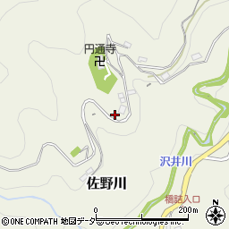 神奈川県相模原市緑区佐野川1606周辺の地図