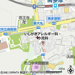 東京都稲城市大丸1070-37周辺の地図