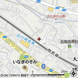 東京都稲城市大丸462周辺の地図