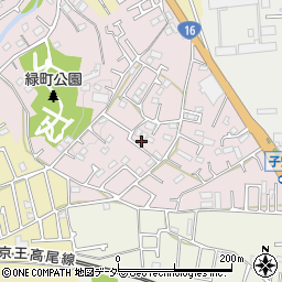 東京都八王子市緑町893周辺の地図