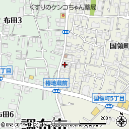 東京都調布市国領町5丁目5-1周辺の地図