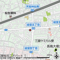 東京都世田谷区経堂4丁目11-11周辺の地図