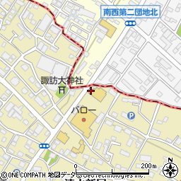 赤から甲府昭和店周辺の地図