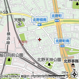 東京都八王子市北野町535周辺の地図