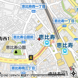 温野菜 恵比寿店周辺の地図