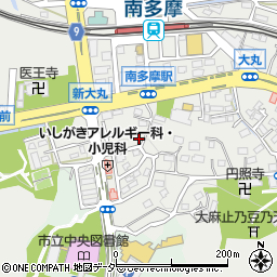 東京都稲城市大丸1070-1周辺の地図
