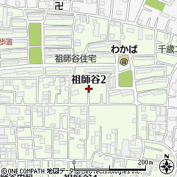 東京都世田谷区祖師谷2丁目1周辺の地図