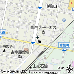 岩谷産業株式会社　甲府センター周辺の地図
